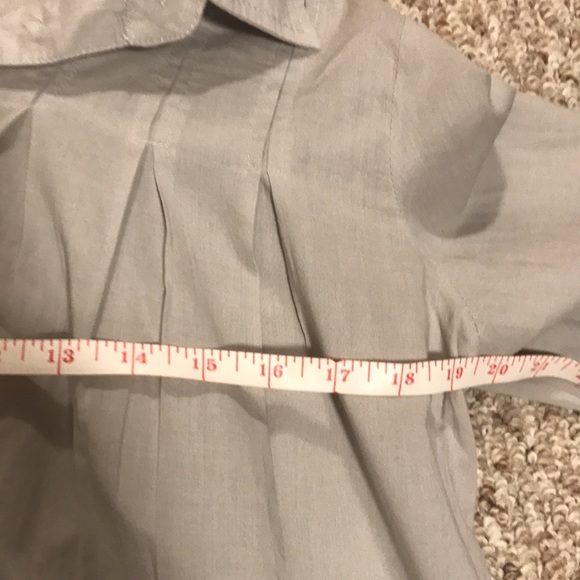 Pleated Lapis blouse - Picture 7 of 7